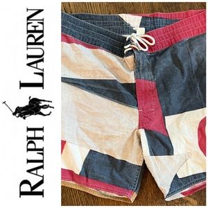 Ralph Lauren Double RL Surf Swim Trunks size 34